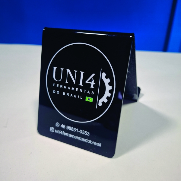 SUPORTE DE CELULAR EM ACRÍLICO PERSONALIZADO 500 UNIDADES
